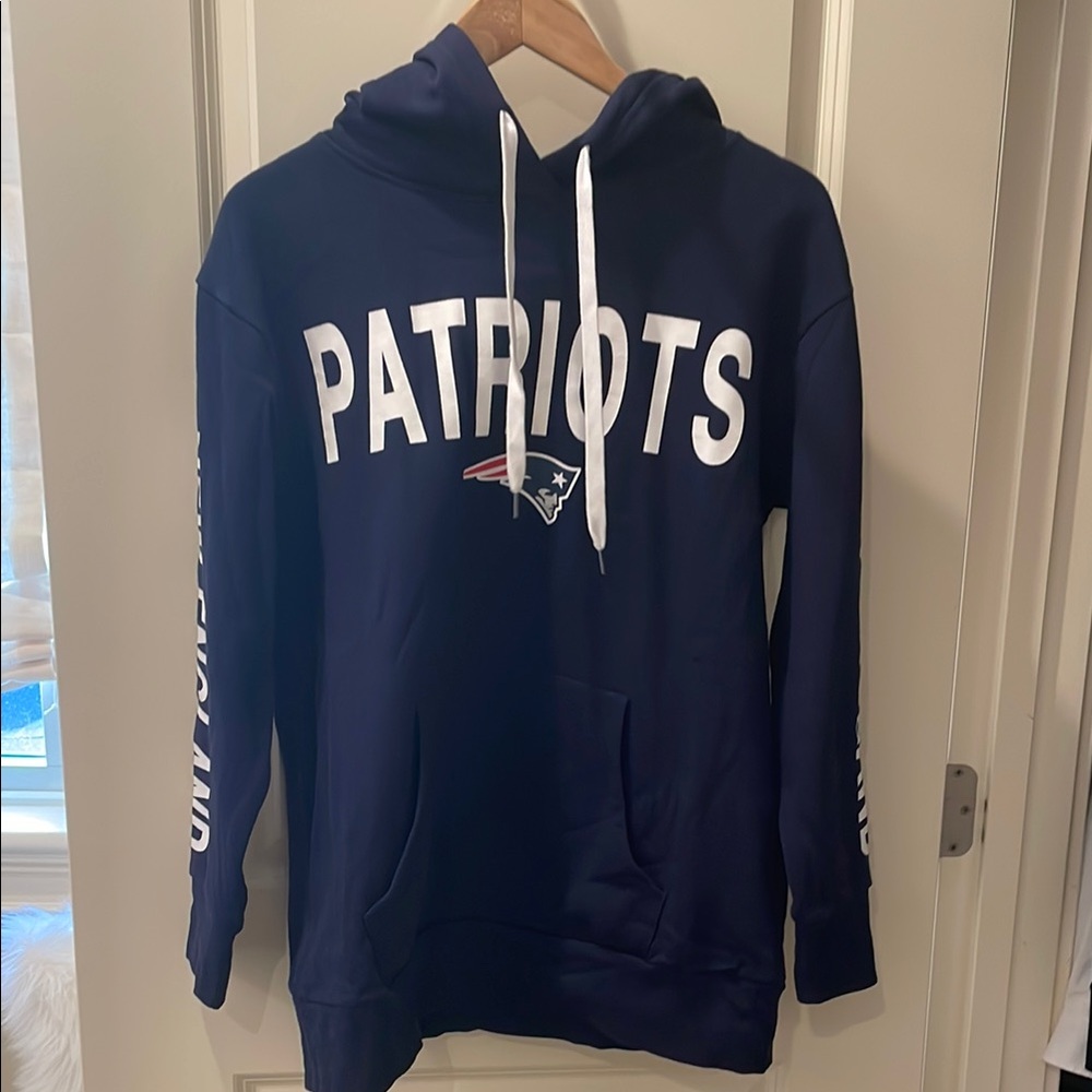 New England Patriots Navy Hoodie